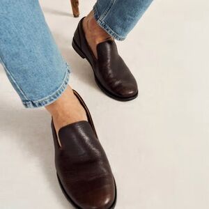 Tecovas Rich Brown Leather Loafers